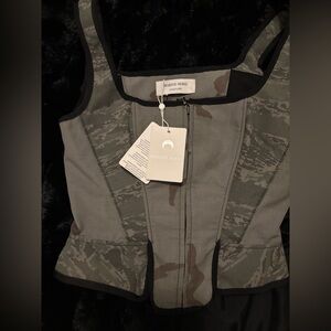 Marine serre corset